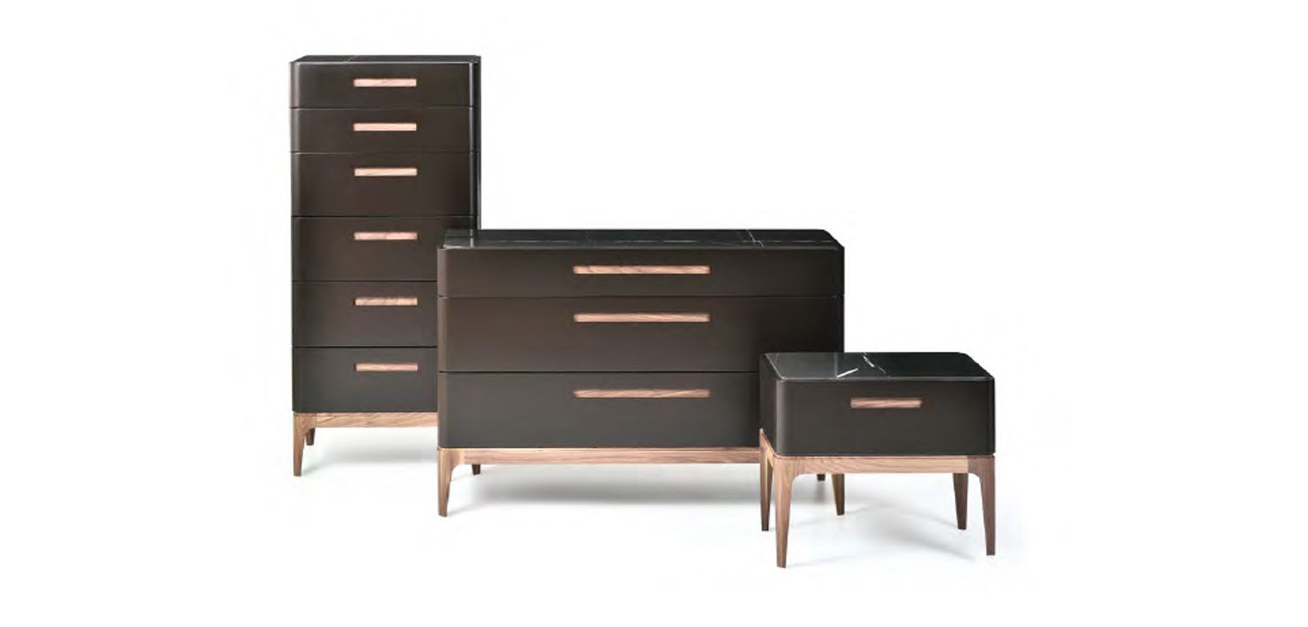 Chest of drawers and nightstand