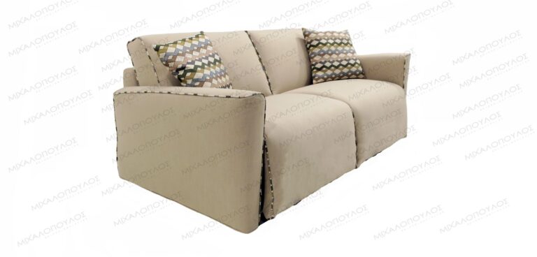 Sofa bed with folding mechanism
