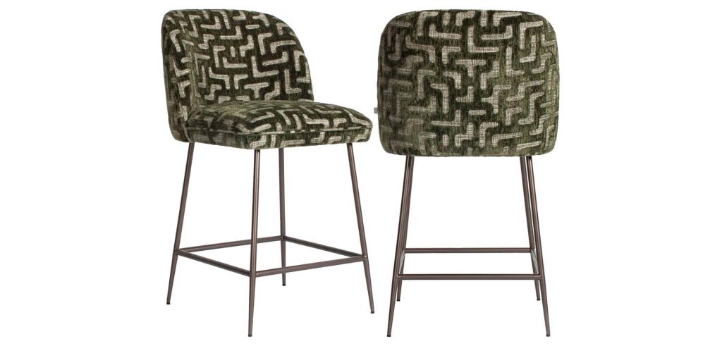 Σκαμπό Pullitzer moss labyrinth RICHMOND INTERIORS